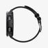 ACS06394 - Galaxy Watch 6 Classic (47mm) Case Liquid Air in matte black showing the front